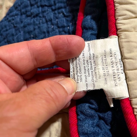 Pottery barn kids blanket cowboy - Picture 8 of 8